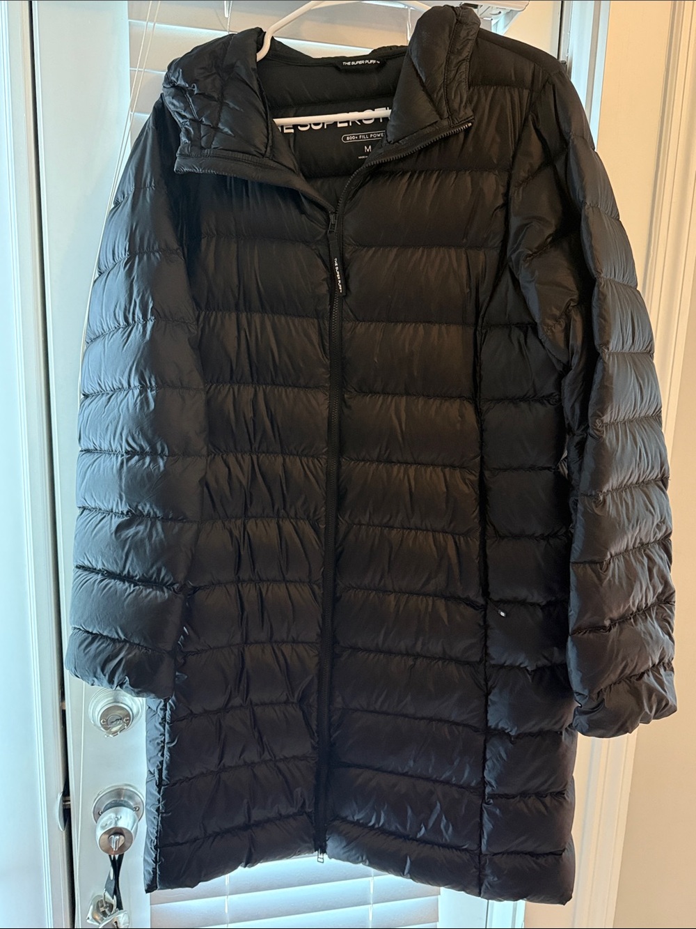 Aritzia packable black puffer